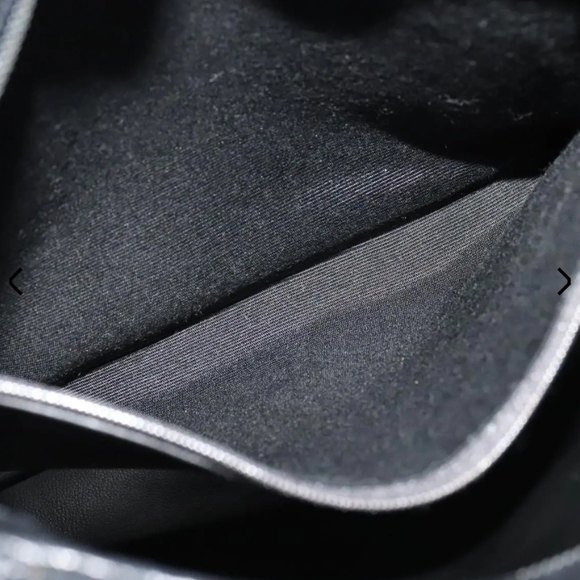 Bally Quilted Leather Tote Bag with Tassel Black Women's ( EUC ) - Picture 5 of 15